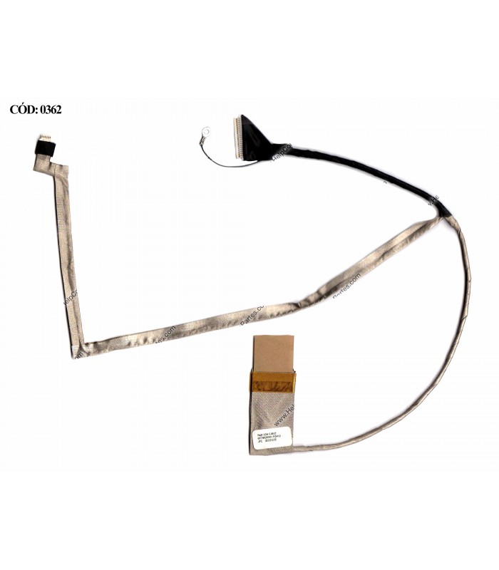 FLEX LCD HP PAV G6-1000 G6-1100 G6-1200 G6-1300 G6-1A G6-1B G6-1C G6-1D G6-1V G6T-1D (V.2) 639510-001 OEM.