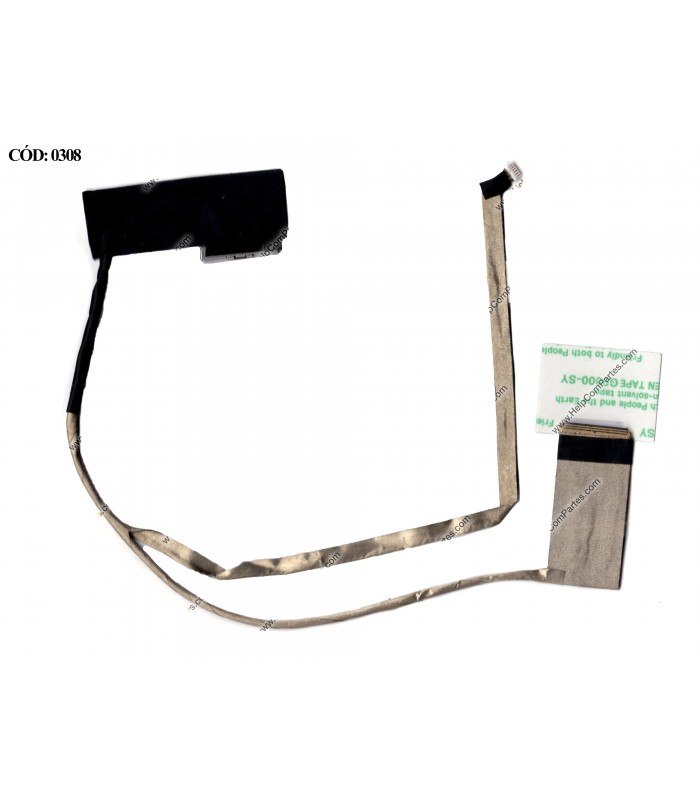 FLEX LCD HP PAV. G4-1000 G4-1100 G4-1200 G4-1300 G4-1400 G4T-1000 G4T-1100 G4T-1200 SERIES 40PIN 639441-001 OEM