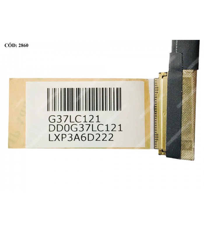 FLEX LCD HP 17-W 17T-W 17-AB 17T-AB SERIES 30PIN DD0G37LC001 857456-001 ORIG.