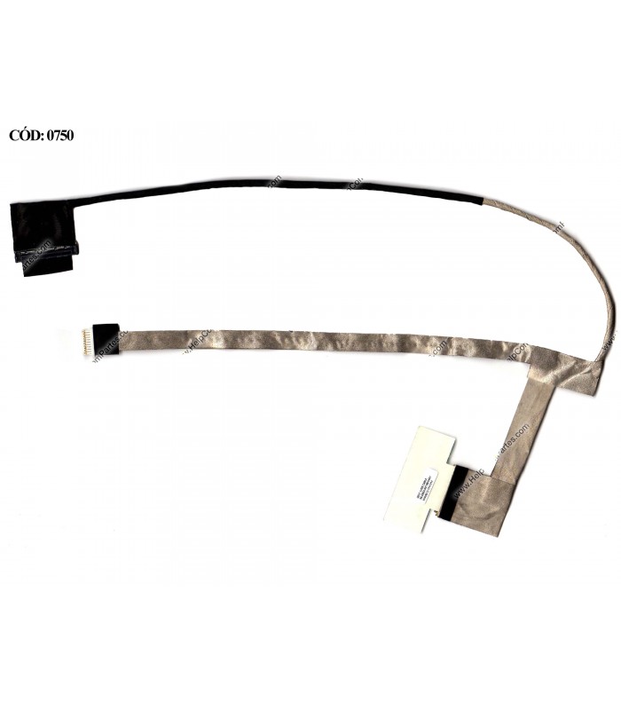 FLEX LCD HP PROBOOK 4440S 4441S 4445S 4446S SERIES 40PIN 731549-001 ORIG.