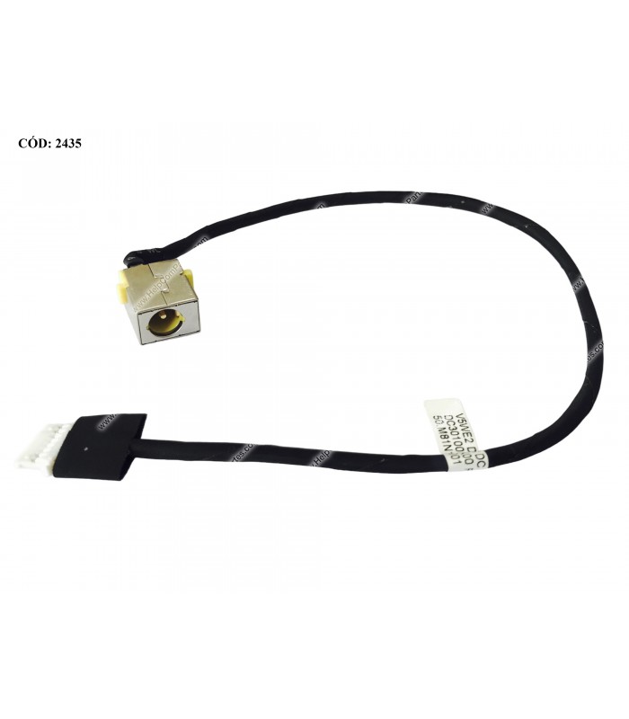 DC JACK POWER ACER ASPIRE E1-522 GATEWAY NE522  PACKARD BELL TE69KB SERIES +CABLE 50.M81N1.001 ORIG.