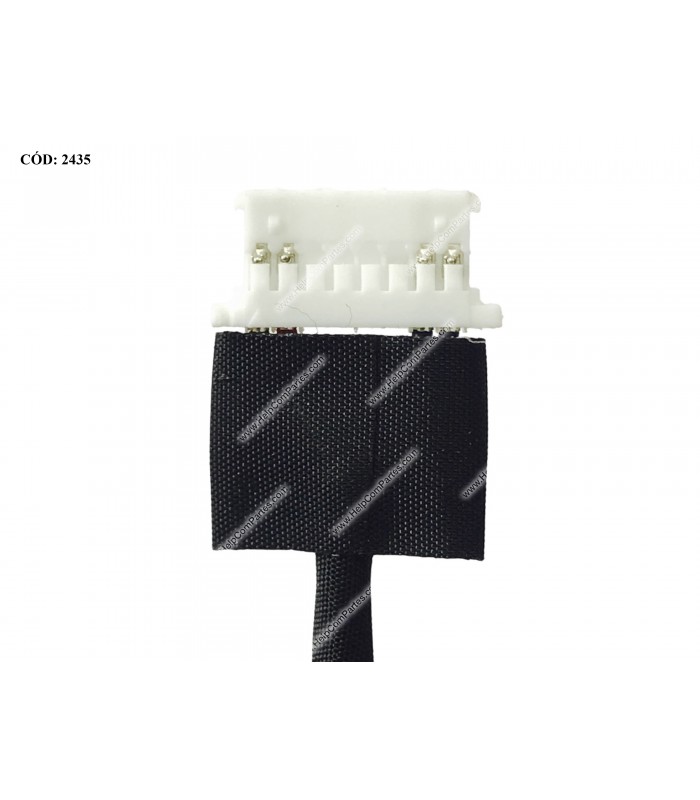 DC JACK POWER ACER ASPIRE E1-522 GATEWAY NE522  PACKARD BELL TE69KB SERIES +CABLE 50.M81N1.001 ORIG.