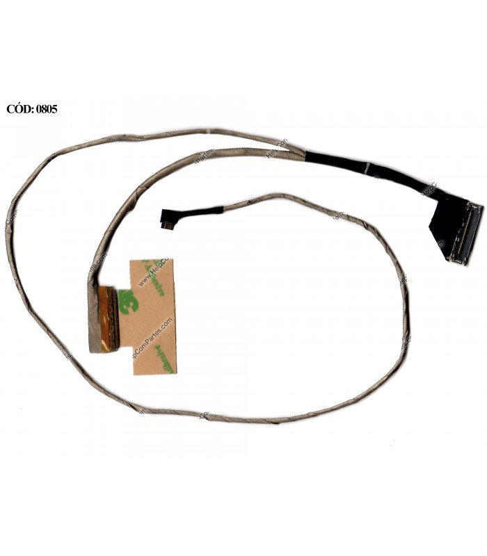 FLEX LCD HP PAVILION 15-N 15T-N 15Z-N 15-F SERIES V.1 40PIN DD0U86LC020 732066-001 ORIG.