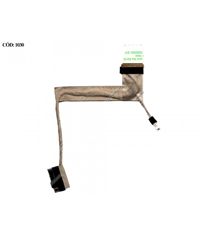 FLEX LCD HP PAV DV7-2000 DV7-2100 DV7-2200 DV7-3000 DV7-3100 DV7T-2000 DV7T-3100 SERIES 40PIN 516307-001 OEM.