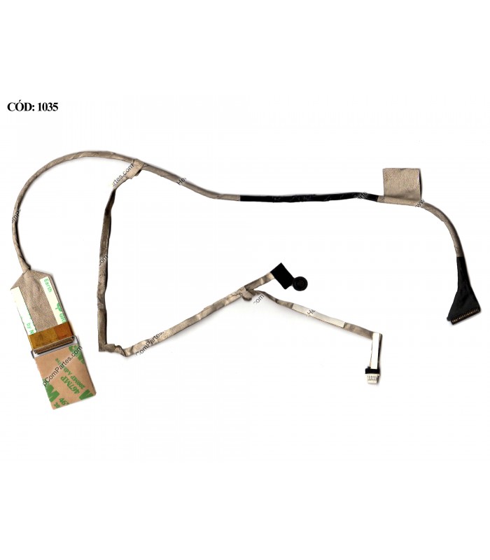 FLEX LCD HP PROBOOK  4421 4321 4325 4326 4420S 4320 4425 4426S SERIES 40PIN +MIC V.1 14"  605558-001 ORIG.