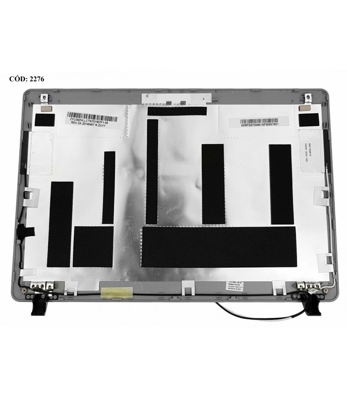 LCD COVER ACER ASPIRE V5-123 BACK WIFI SILVER / SERIES 11.6" EAZHL001020 60.MFQN7.008 ORIG. (DS)