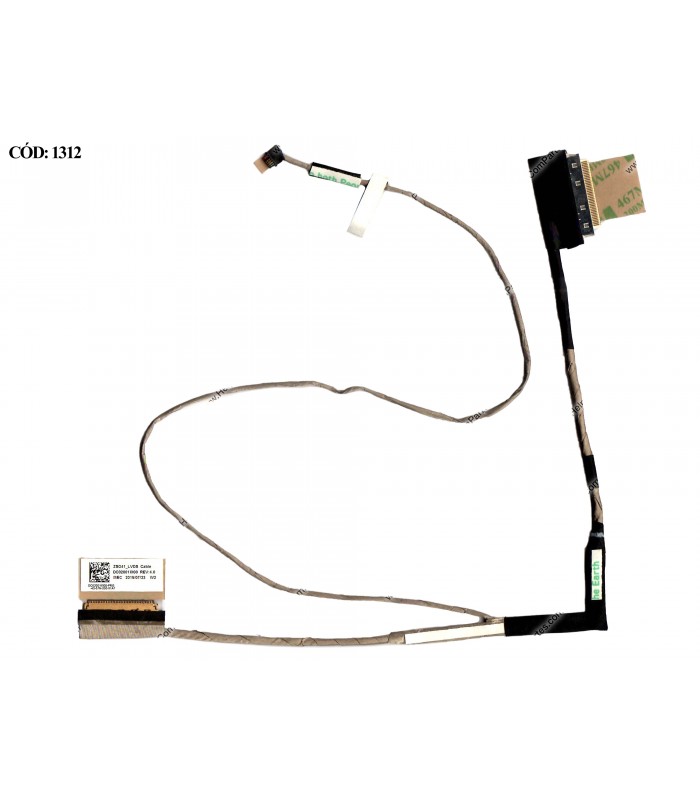 FLEX LCD HP 240 245 246 G3  240 245 246 14-R 14-S 14-G 114T-R100 SERIES 40PIN ZSO41 757601-001 ORIG.