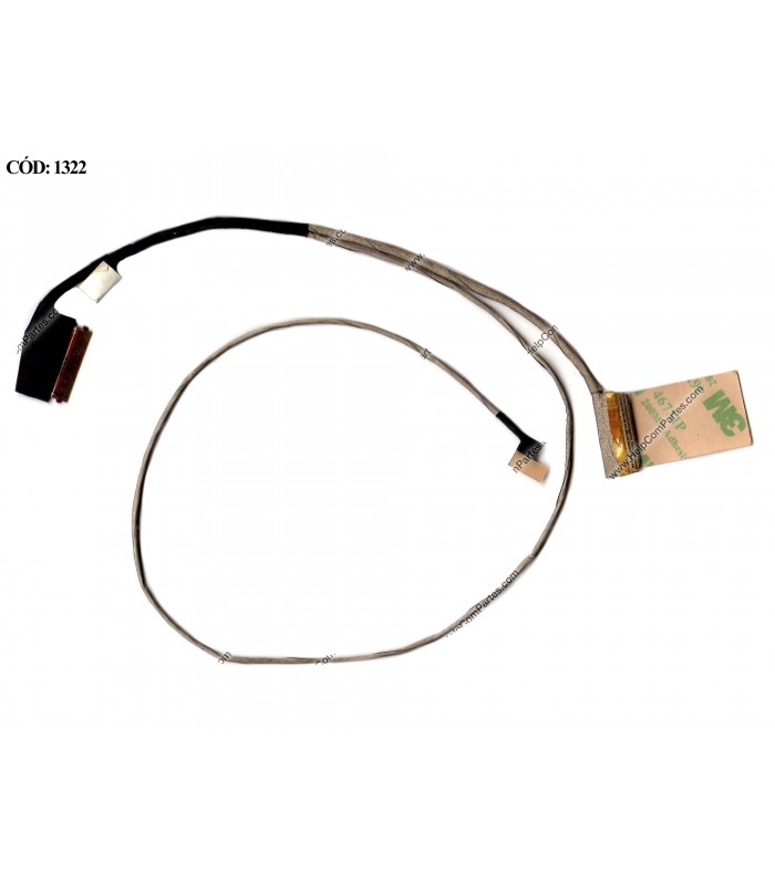 FLEX LCD HP PAV 15-P 15T-P 15Z-P ENVY 15-K 15T-K 15T-V SERIES 40PIN 762519-001 ORIG.