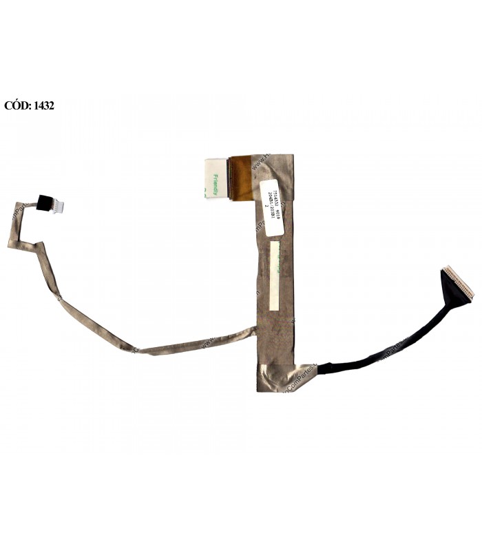 FLEX LCD ACER Aspire 4332 4732 D525 D725 SERIES 40PIN 50.4BW03.001 ORIG.