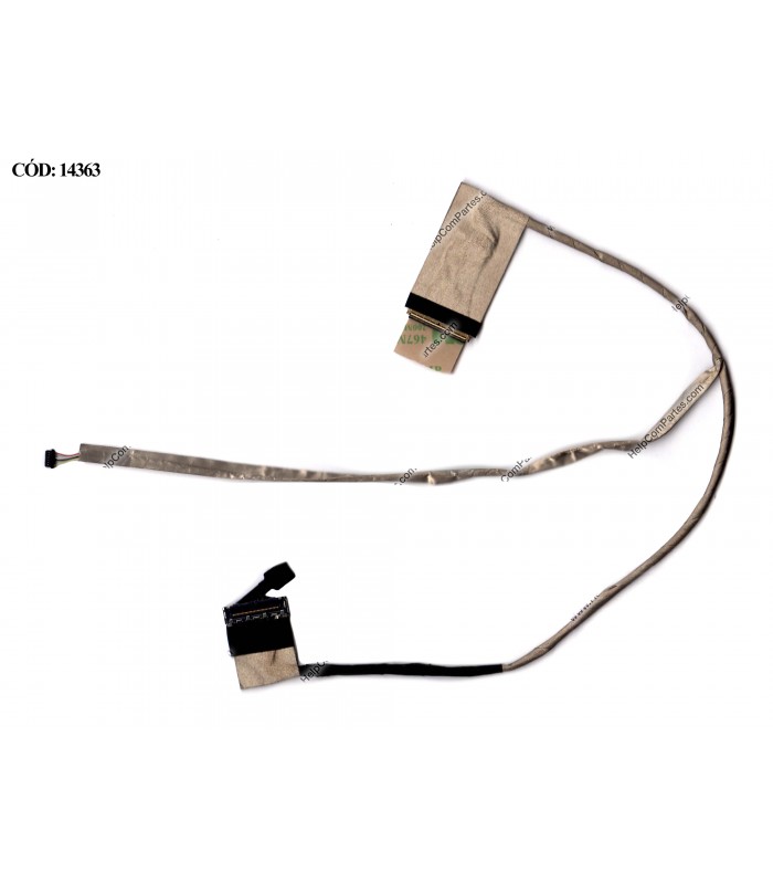 FLEX LCD HP 630 631 635 NOTEBOOK 2000-100 2000-200 2000Z-100 COMPAQ CQ57-100 CQ57-200 CQ57-300 SERIES 40PIN 646120-001 ORIG.