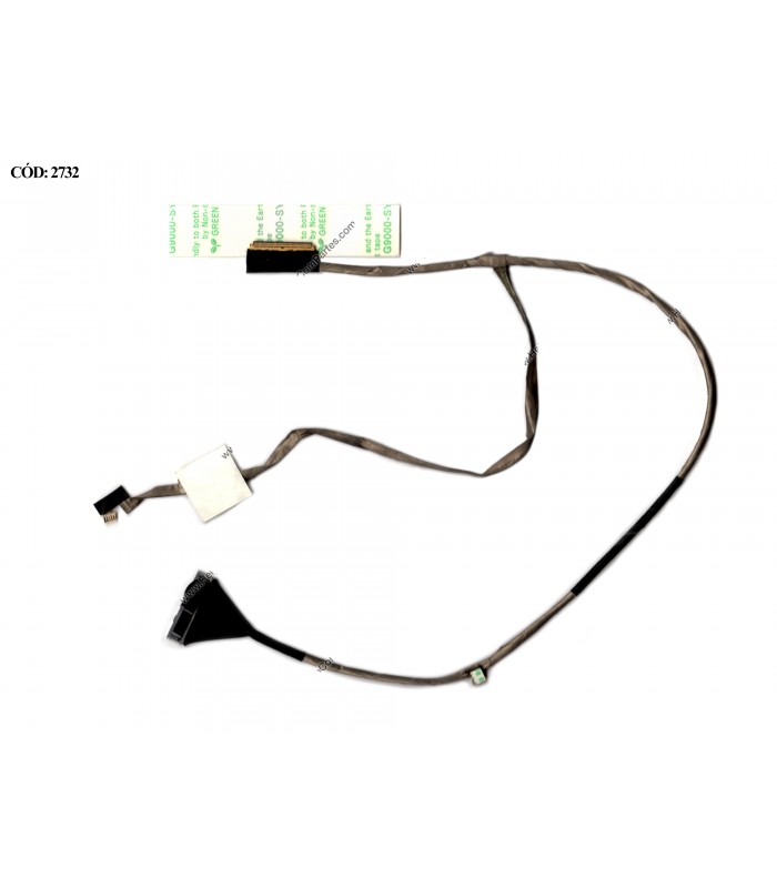 FLEX LCD ACER ASPIRE 4830 4830T 4830G 4830TG P/N DC020019S10 SERIES 40PIN 50.RK702.008 ORIG.