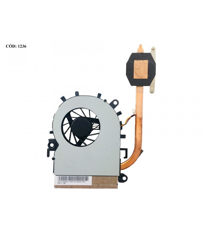DISIPADOR ACER 5349 5349Z 5749 5749Z AS5349-2481 SERIES + FAN 60.RR907.008 ORIG.
