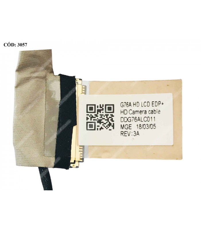 FLEX LCD HP 15-CC500 15-CC600 15-CC700 15T-CC500 SERIES 30PIN G76A DDG76ALC011 928936-001 ORIG.