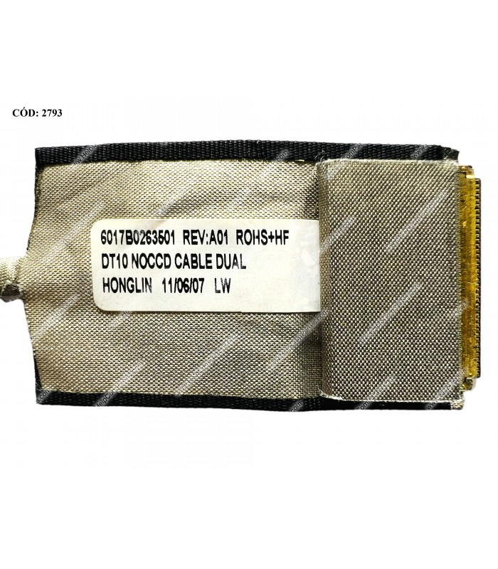 FLEX LCD HP Probook 6540B 6445B 6550B 6555B 6440B 6460 6075B SERIES 6017B0263501 615958-001 40PIN ORIG.