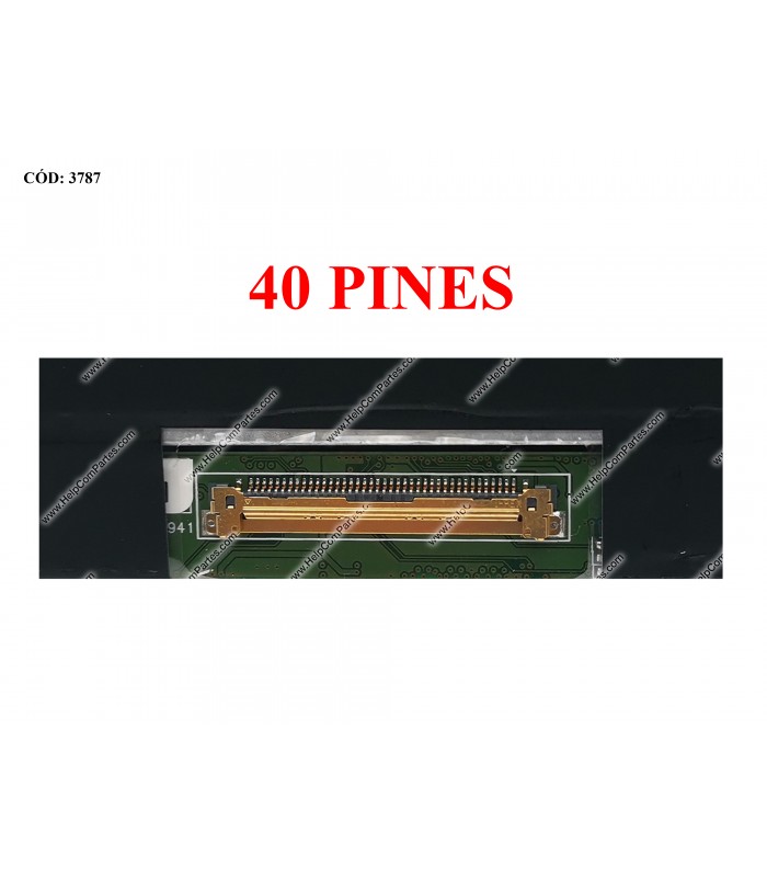 DISPLAY/TOUCH 14.0" 40PIN WLED SLIM FHD (1920x1080) NARROW MATTE 60HZ IPS TS USB eDP VC.D PCBA FLAT 2cm NO BRACKETS ORIG.