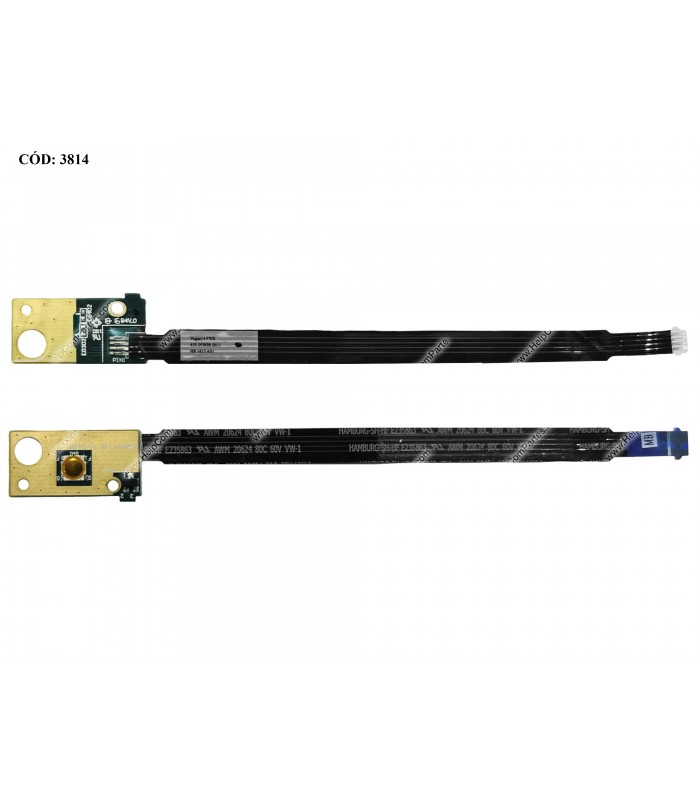 POWER BUTTON DELL BD W/CABLE INSPIRON 14 3467 3451 3452 VOSTRO 14 3468 SERIES VEGAS14 450.09W09.0011 ORIG.
