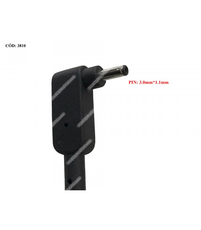 CARGADOR ACER 19V---2.37A 45W PIN 3.0*1.1 100~240V 50-60Hz US 3PRONG ADP-45HE B ORIG. (DS)