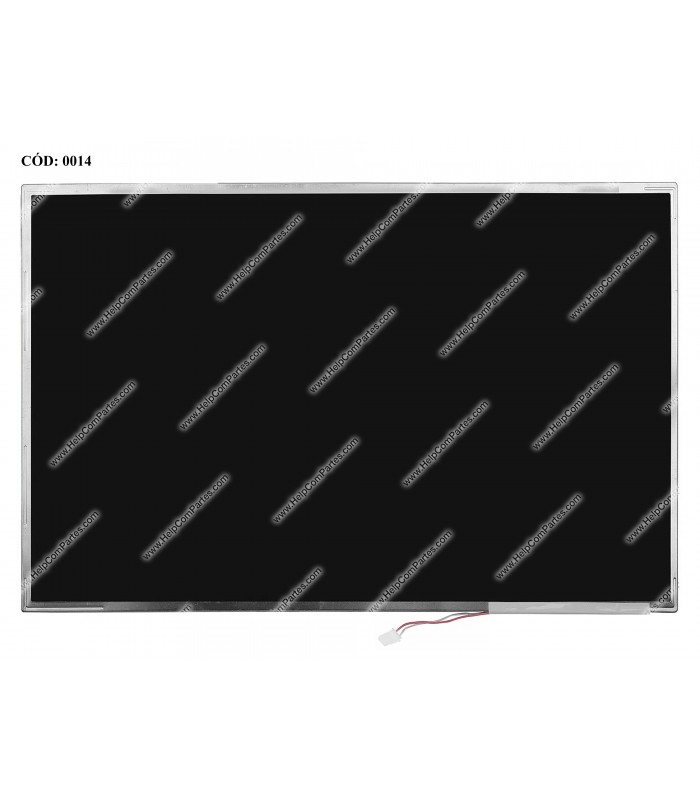 DISPLAY 15.4" 30PIN CCFL LVDS (1280x800) GLOSSY 60Hz N-TS WEDGE PCBA BENT VC.D NO BRACKETS LP154WX5-TLC1 ORIG.