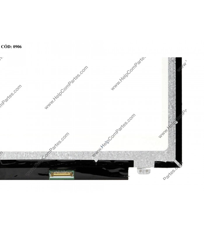 DISPLAY 15.6" 30PIN WLED SLIM WXGA HD (1366x768) GLOSSY 60Hz N-TS eDP VC.D PCBA FLAT SEG. U/D BRACKET (DS)