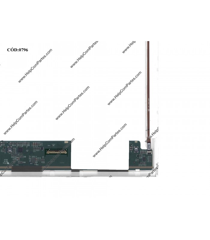 DISPLAY 15.6" 40PIN WLED WXGA HD (1366x768) MATTE 60Hz VC-D PCBA BENT NO BRACKETS LP156WH2(TL)(D2)