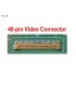 DISPLAY 17.3" 40PIN WLED FHD (1920x1080) MATTE 60Hz LVDS VC-I PCBA BENT NO BRACKETS N173HGE-L11 REV.C2 ORIG.