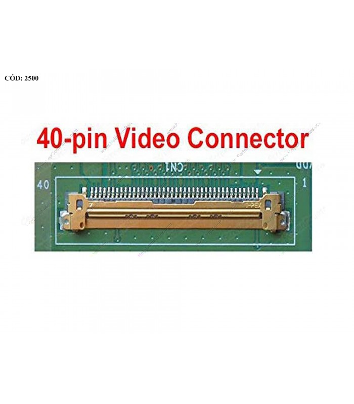 DISPLAY 17.3" 40PIN WLED FHD (1920x1080) MATTE 60Hz LVDS VC-I PCBA BENT NO BRACKETS N173HGE-L11 REV.C2 ORIG.