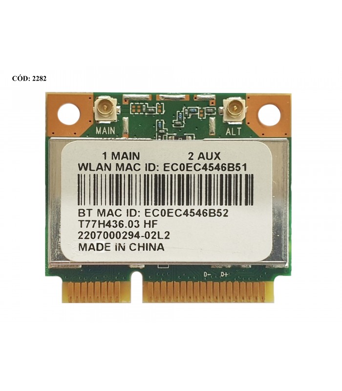 WI-FI PCI-E ACER T77H436.03 HF 802.11 b/g/n,BT4.0  E1-510 E1-510P E1-530 E1-530G (DS)