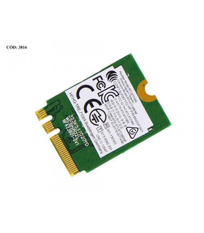 WI-FI M.2 NGFF 2230 REALTEK RTL8723BE 1X1 WIFI + BT 4.0 / 855106-855 843337-001 ORIG.