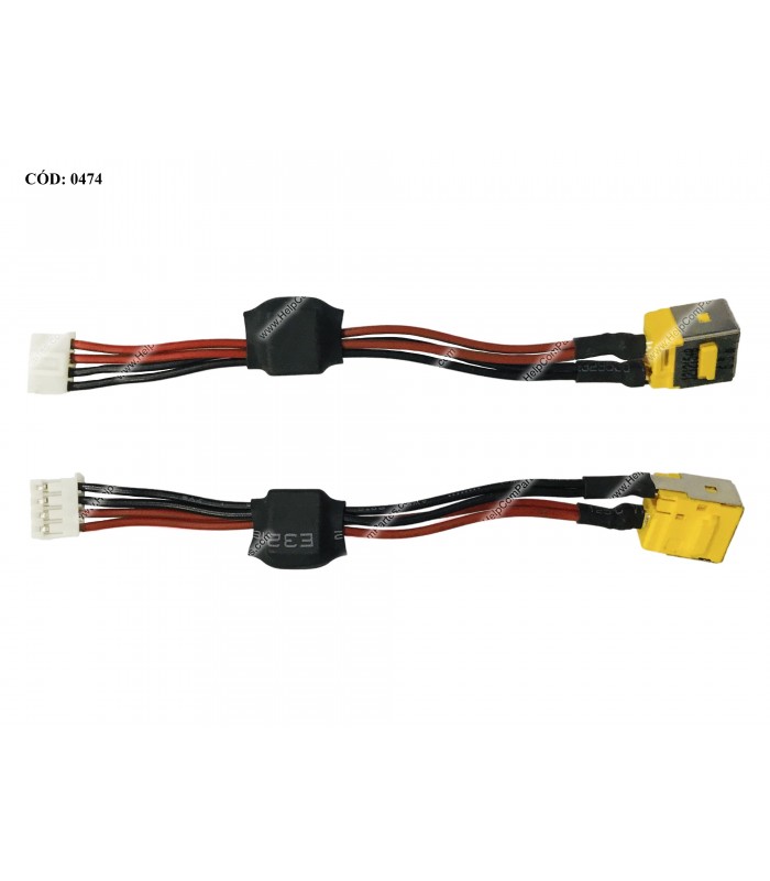 DC JACK POWER ACER ASPIRE 5220 5230 5310 5315 5710 5710G 8730 8730G E510 eM-E510 SERIES +CABLE 50.TK901.008 ORIG.