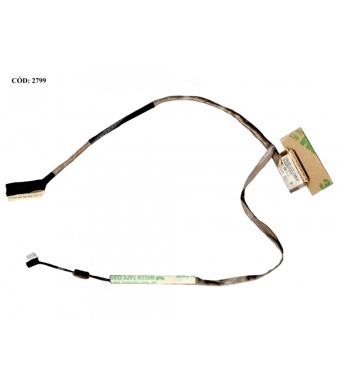FLEX LCD ACER ASPIRE 4740 4740G 4540 4535 4536 4735 (ULTRA-THIN SCREEN) SERIES 40PIN DC020011M10 OEM .