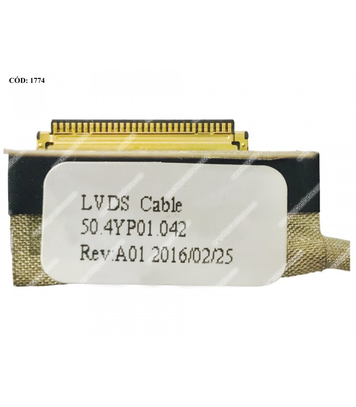 FLEX LCD ACER ASPIRE EC-470G E1-410G E1-422 E1-430 E1-470 E1-471 E1-471G E1-472 P245 SERIES 50.4YP01.042 30PIN OEM