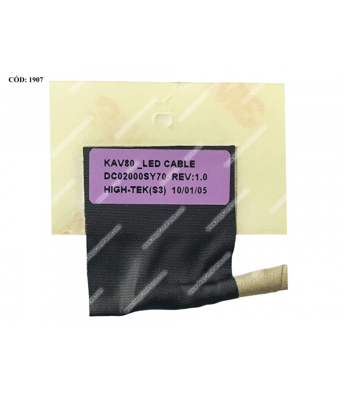 FLEX LCD ACER ASPIRE ONE D260 KAV80 GATEWAY LT20 LT2001U LT2016U SERIES 40PIN DC02000SY70 OEM.
