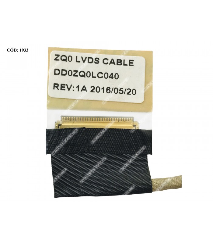 FLEX LCD ACER ASPIRE V3-472G E5-471G V3-472 E5-421G E5-472G E5-411 E5-421 E5-471 ZQ0 SERIES 30PIN DD0ZQ0LC040 NO TOUCH OEM