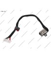 DC JACK POWER DELL 15-5000, 5551, 5552, 5555, 5557, 5558, 5559, 14-5458, 5459, 5455, 5452+CABLE 0KD4T9 KD4T9 ORIG