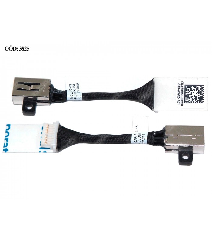 DC JACK POWER DELL LATITUDE 14 3410 3412 15 3510 3511 E3410 E3412 E3510 SERIES 5CM UMA 07DM5H ORIG.