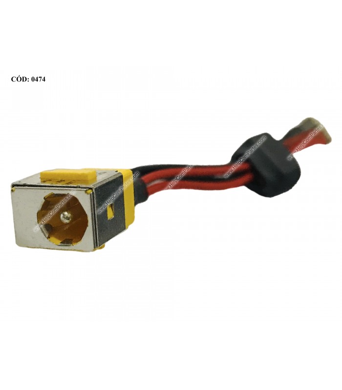 DC JACK POWER ACER ASPIRE 5220 5230 5310 5315 5710 5710G 8730 8730G E510 eM-E510 SERIES +CABLE 50.TK901.008 ORIG.