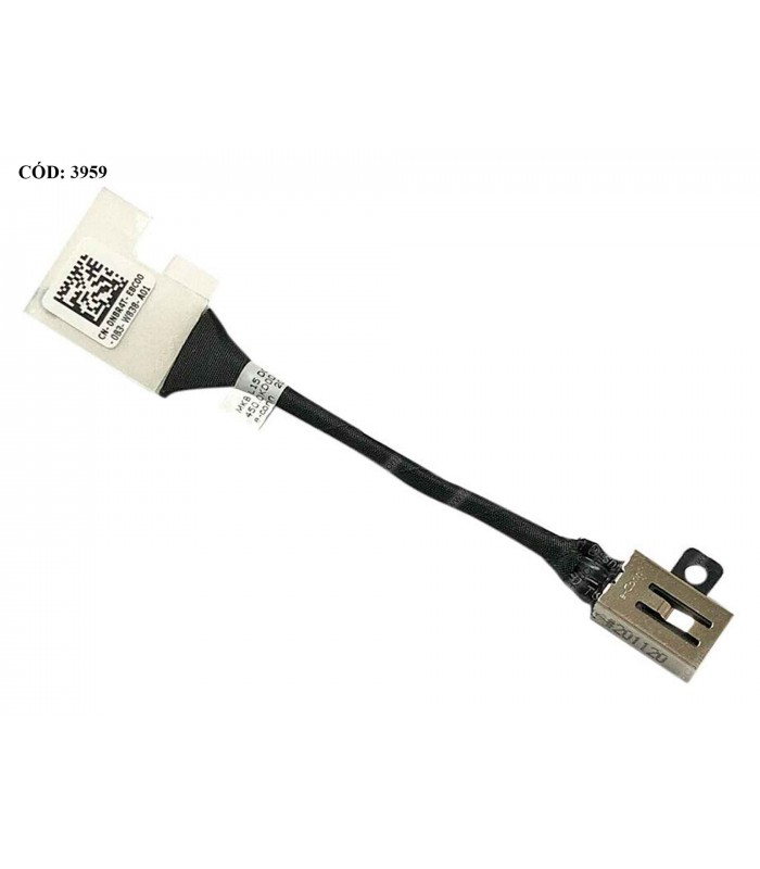 DC JACK POWER DELL INSPIRON 15 5501 5502 5504 5505 5508 5509 Latitude 3410 15 3510 SERIES 7.2cm MKB L15 DIS 0N8R4T ORIG.