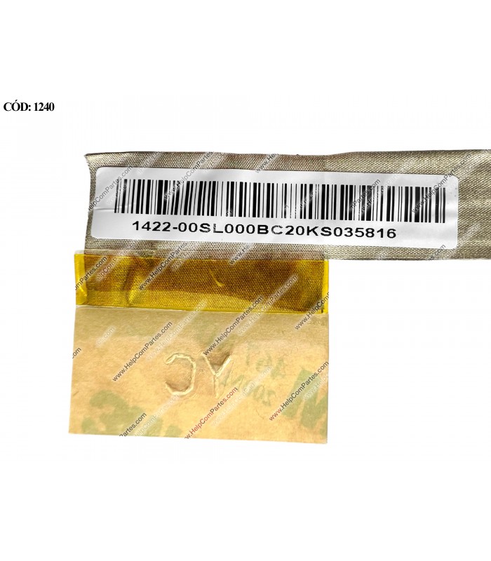 FLEX LCD ASUS EEE PC 1215 1215B 1215N 1215P 1215T SERIES 30PIN 1422-00SF000 ORIG.
