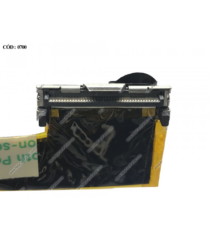 FLEX LCD HP COMPAQ CQ56 CQ56Z CQ62 CQ62Z G56 G62 G62M G62T G62X SERIES 40PIN (+ CONECTOR WEBCAM) 595196-001 ORIG.
