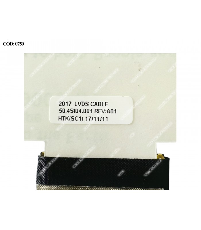 FLEX LCD HP PROBOOK 4440S 4441S 4445S 4446S SERIES 40PIN 731549-001 ORIG.