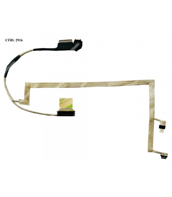 FLEX LCD DELL INSPIRON 15-5000 5551 5555 5558 5559 5589 5521 SERIES 40PIN AAL25 TS HD 0H41FV ORIG.