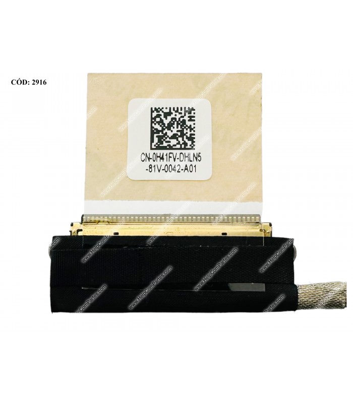 FLEX LCD DELL INSPIRON 15-5000 5551 5555 5558 5559 5589 5521 SERIES 40PIN AAL25 TS HD 0H41FV ORIG.