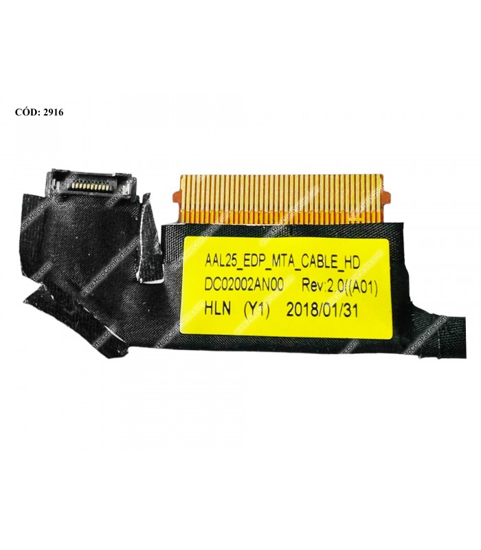 FLEX LCD DELL INSPIRON 15-5000 5551 5555 5558 5559 5589 5521 SERIES 40PIN AAL25 TS HD 0H41FV ORIG.