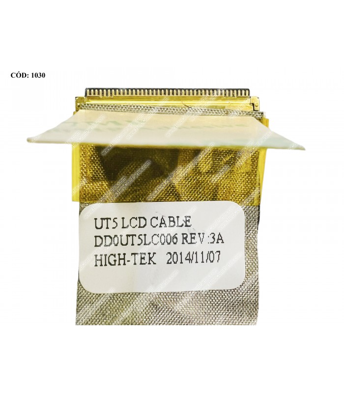 FLEX LCD HP PAV DV7-2000 DV7-2100 DV7-2200 DV7-3000 DV7-3100 DV7T-2000 DV7T-3100 SERIES 40PIN 516307-001 OEM.