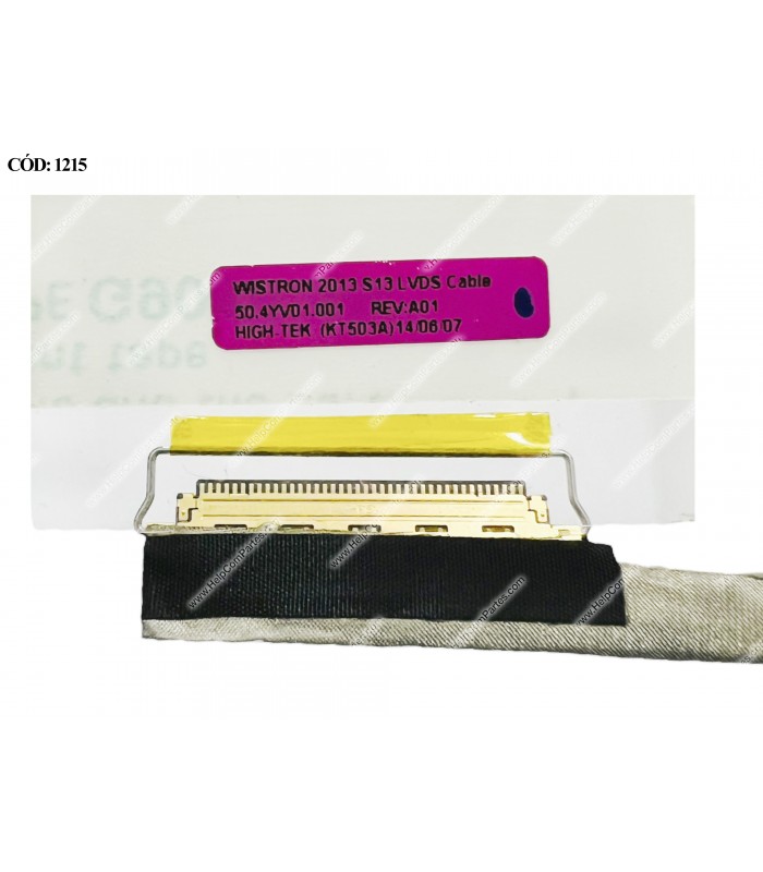 FLEX LCD HP PROBOOK 430 435 455 G1 SERIES 40PIN 727757-001 OEM.