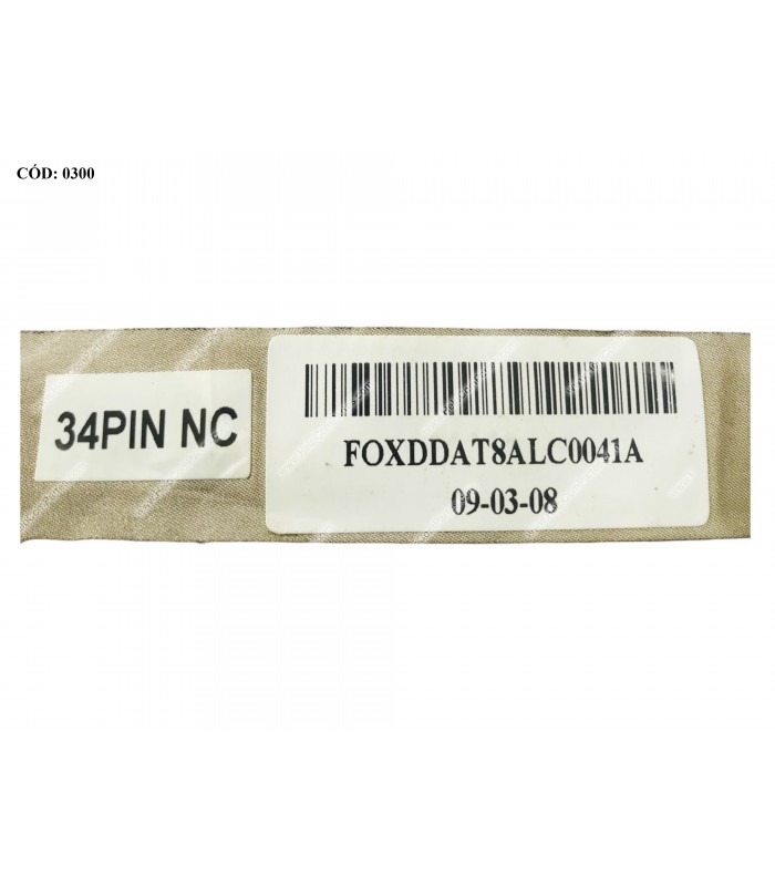 FLEX LCD HP DV6000 DV6100 DV6200 DV6300 DV6400 DV6500 DV6600 DV6700 DV6800 DV6900 V600 SERIES 30PIN 431394-001 ORIG.