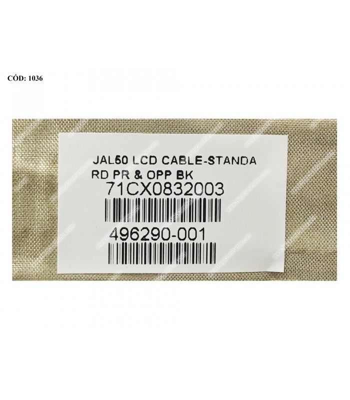 FLEX LCD HP COMPAQ CQ40 CQ41 CQ45 PAVILION DV4-1200 DVZ4--1200 SERIES 30PIN DC02000IS00 486735-001 ORIG.