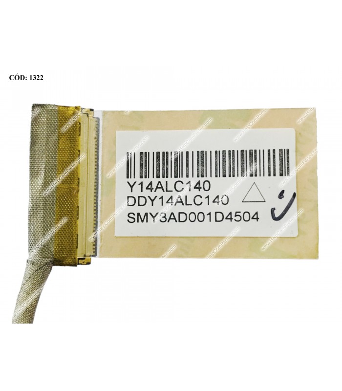 FLEX LCD HP PAV 15-P 15T-P 15Z-P ENVY 15-K 15T-K 15T-V SERIES 40PIN 762519-001 ORIG.