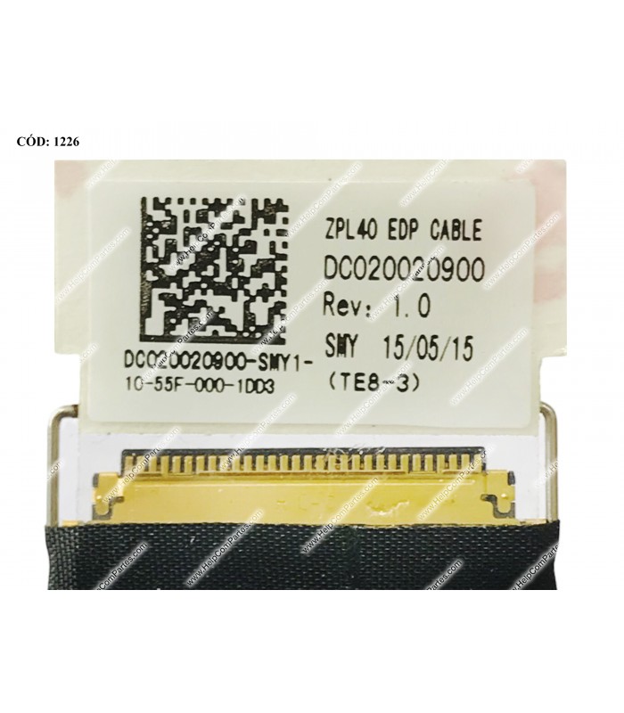 FLEX LCD HP PROBOOK 440 G2 445 G2 445 A10 445 A8 SERIES 40PIN DC020020900 767431-001 ORIG.