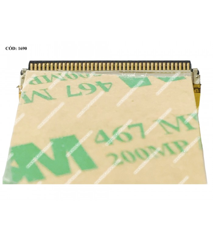 FLEX LCD HP PAV DM1-4000 DM1-4100 DM1-4200 DM1Z-4300 DM1-4400 DM4-3000 3115M 3125 SERIES 40PIN 659498-001 ORIG.